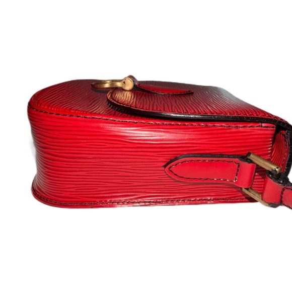 Vintage Louis Vuitton Epi Mini Saint Cloud Castilian Red PM - Picture 5 of 15